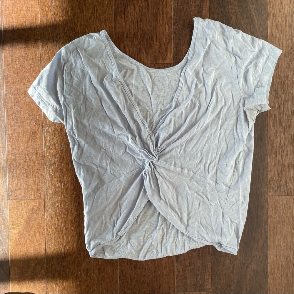 Abercrombie cross knot back top
